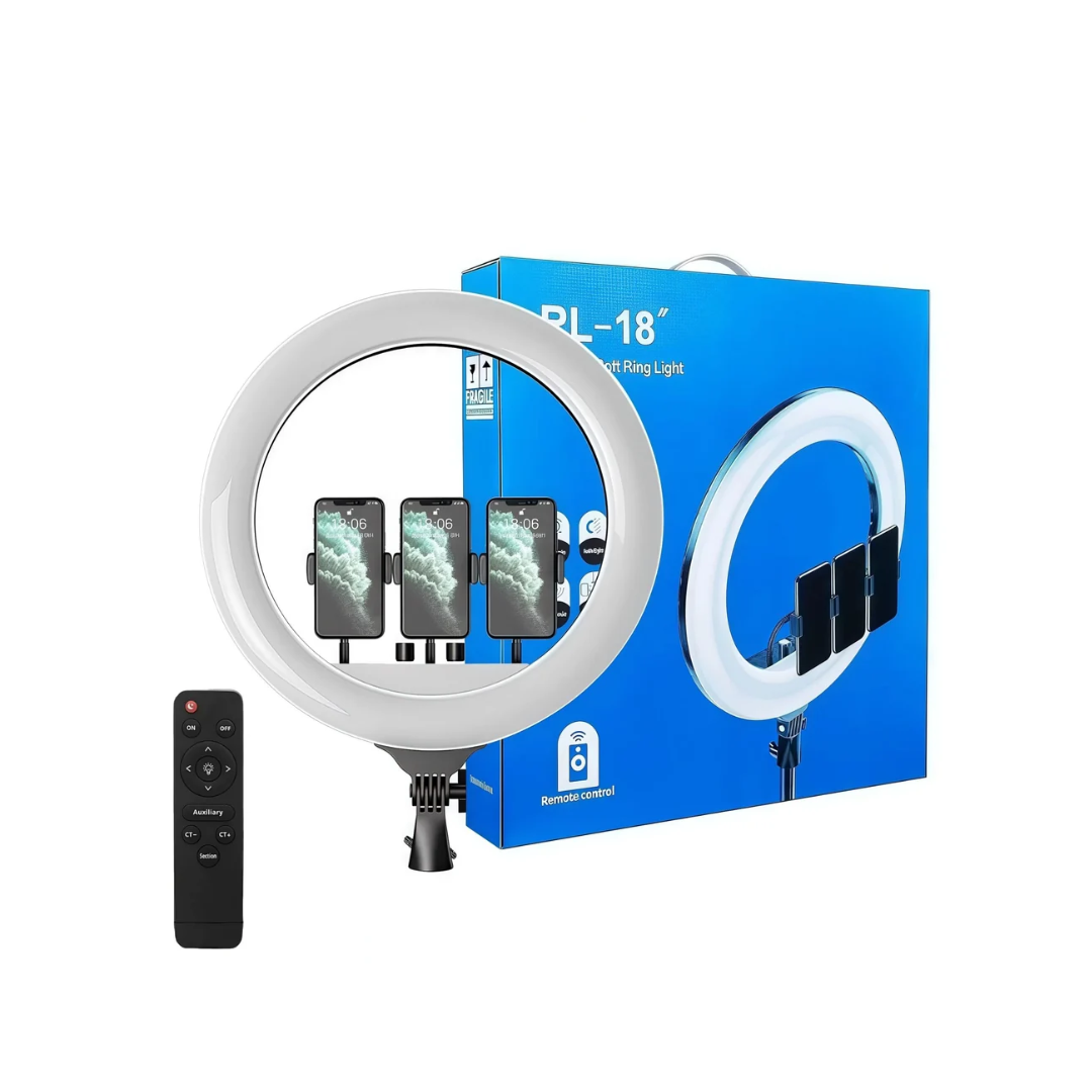 Dimmable RL 18″ Ring Light Set sa stalkom