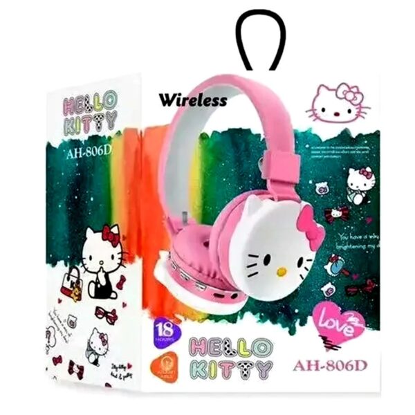 BLUETOOTH SLUSALICE AH-806D Hello Kitty Pink