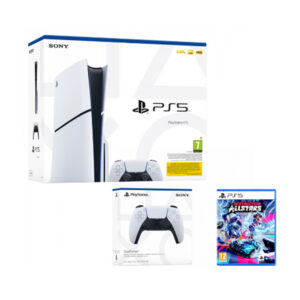 PlayStation 5 Slim D chassis + PS5 Dualsense Wireless Controller + Destruction AllStars PS5