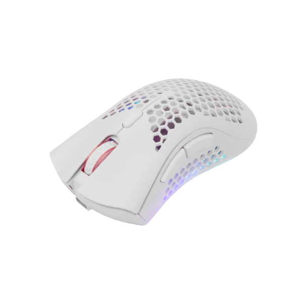 WHITE SHARK BEŽIČNI MIŠ LIONEL BIJELI