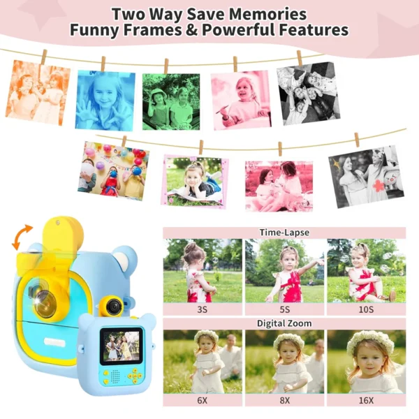 DJEČIJA PRINT KAMERA