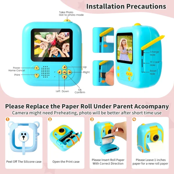 DJEČIJA PRINT KAMERA