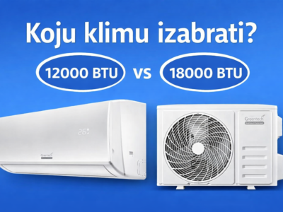 klima uređaj 12000 ili 18000 BTU
