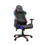 White Shark THUNDERBOLT RGB Gaming Stolica – Crno/Crvena, 2D nasloni, 180° nagib