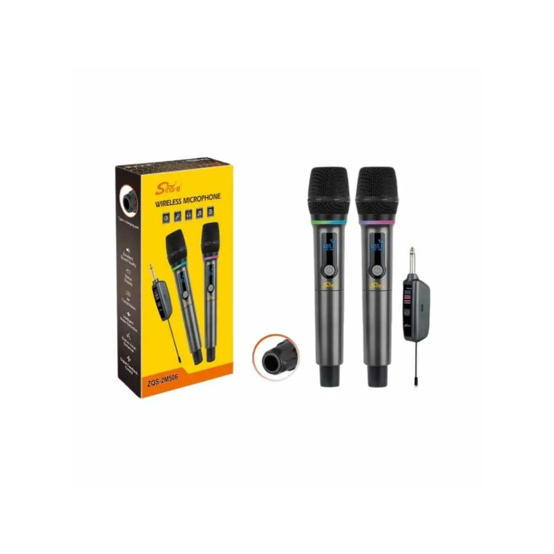 Bluetooth Mikrofon 2.4G Double-Channel ZQS-1M506 Sing-E