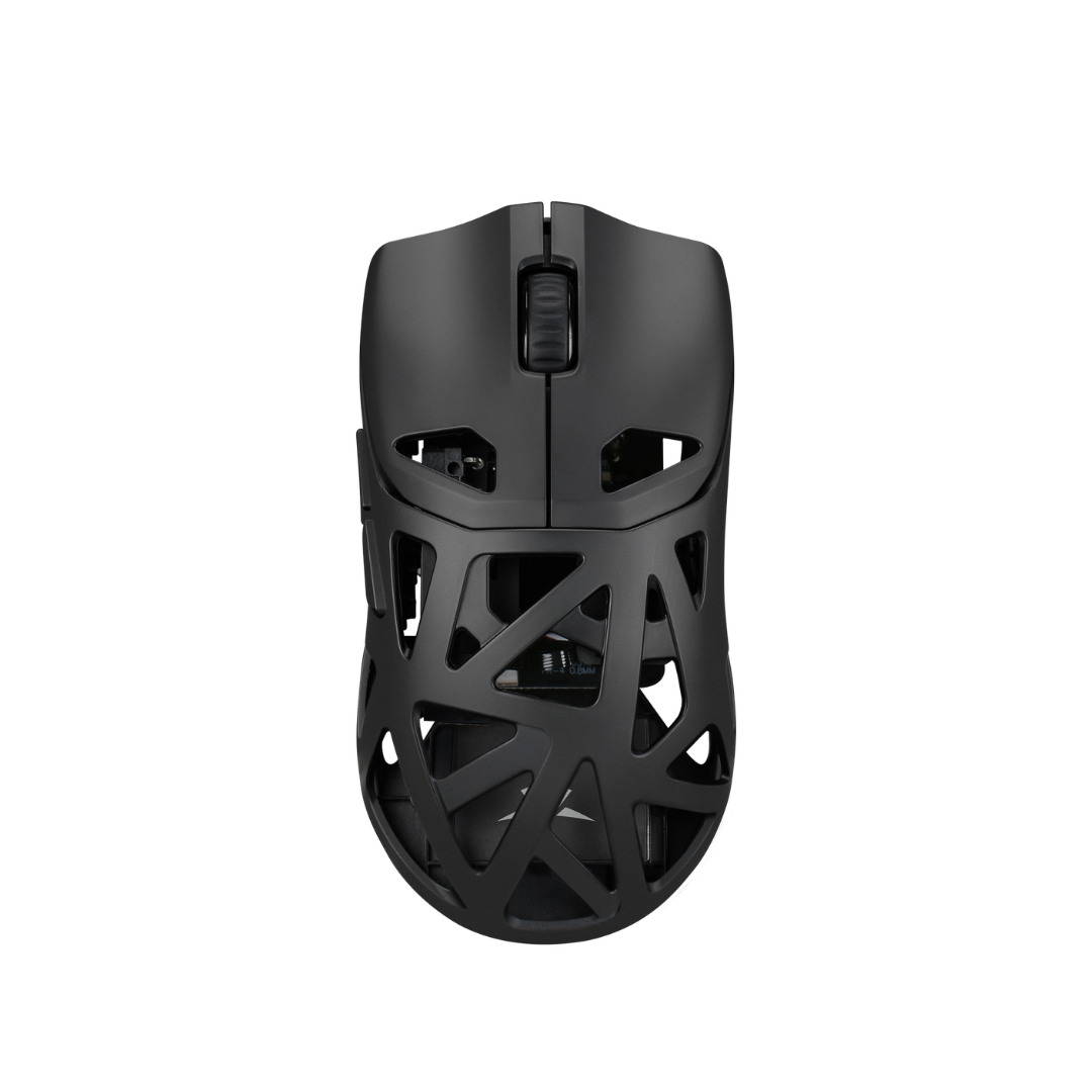 WHITESHARK DAGONET bežični miš crni – 12000 DPI, Bluetooth + 2.4GHz, ultra lagan