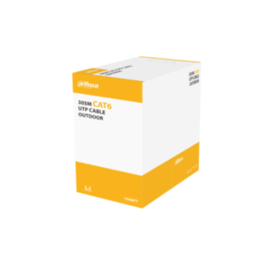 Dahua PFM922-6UN Outdoor UTP CAT6 Mrežni Kabel 305 m Crni